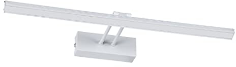 EMKE LED Spiegelleuchte Spiegellampen für das Bad LED Wandleuchte 40cm, 200° Drehbar Spiegellampe Bad Spiegelleuchten Spiegelbeleuchtung BadSpiegelschrank Beleuchtung 6500K Spiegel Licht Weiß