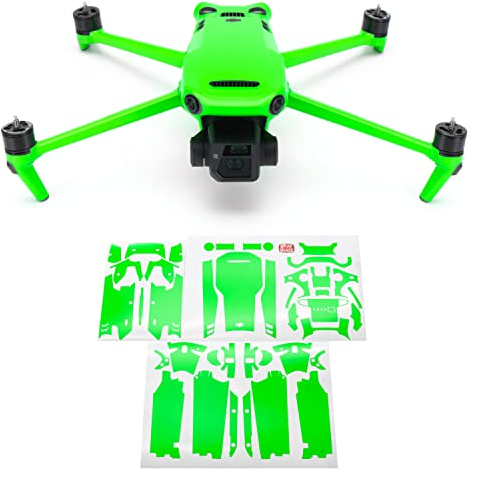 WRAPGRADE Skin Kompatibel mit Mavic 3 / Mavic 3 Classic (NEON GREEN)