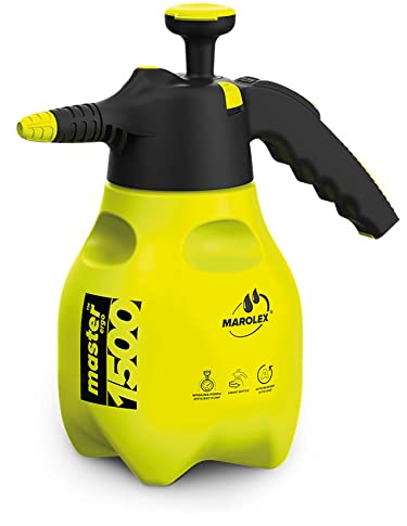 Marolex Sprühflasche, Modell Master Ergo 1500, Fassungsvermögen 1,5 l, für 4 bar Sprühflasche in Allen Positionen und Isolierung des Produktmechanismuss