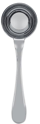 Uadme Cuchara medidora de café, cuchara medidora de acero inoxidable Cuchara medidora de té de mango largo para proteínas en polvo Especias Harina Azúcar Bebidas instantáneas Condimentos(30ML)