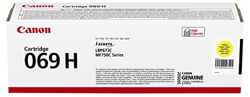 Canon 069H - Hohe Ergiebigkeit - Gelb - original - Box - Tonerpatrone - für i-SENSYS LBP673Cdw, LBP673dw, MF752Cdw, MF754Cdw