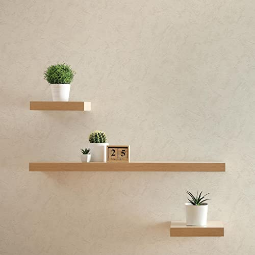 TADESSI Tapete Uni M1-No.3698 | Papiertapete | Beige | Tapete Einfarbig | Unitapete