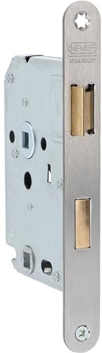 Nemef Serrure WC 1264/17 63mm inox