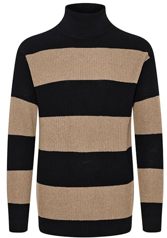 !Solid - SDSerge Turtleneck, L, True Black (194008)