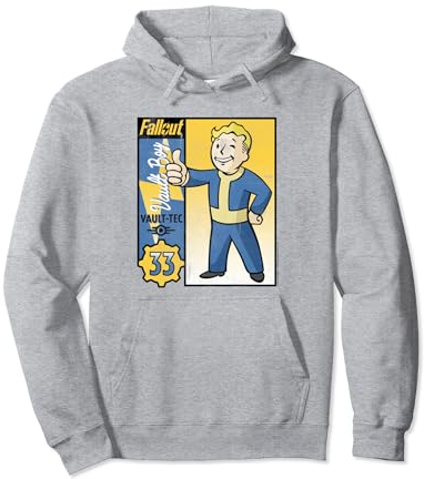 Fallout TV Series Vault-Tec Cartes à Collectionner Sweat à Capuche