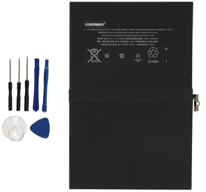 A1664 Tablet Battery Replacement For Apple iPad 7 Pro 9.7 inch A1673 A1674 A1675 3.82V 27.9WH 7306mAh