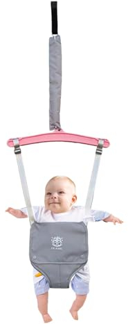 Baby Türhopser, Kinder Springschaukel, Baby Türhopser Für 6–24 Monate, Baby Hüpfschaukel Für Drinnen Und Draußen, Baby-Türwippe Mit Starker Feder/verstellbarem Riemen