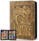 Scrapbook für Pokemon Karten,9 Taschenkartenordner für,Cards Album Portfolio Folder Book Portable,360-Seiten-Ladetaschen für sichere Lagerung, perfektes Kartenbuch für Sammler(Bronze)
