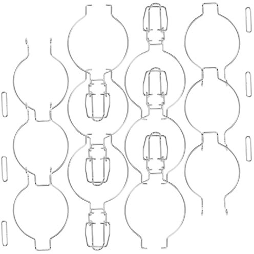 MAGICLULU 10 Pièces Le Joint Peut se déformer Boucle d'étanchéité Support de Pot de Conserve Bocaux en Verre scellés Fermeture hermétique pour bocaux en Verre Boucle de Pot en Verre