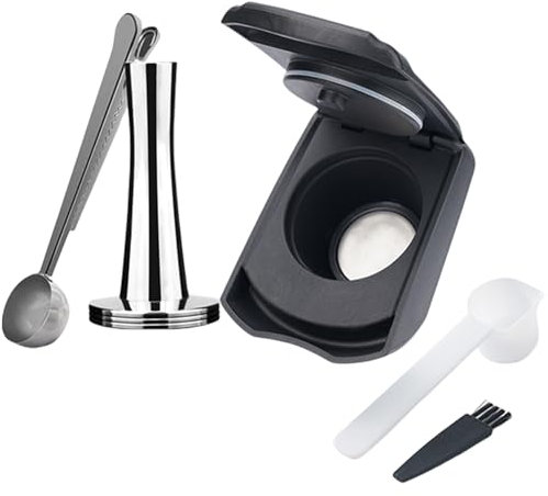 Avejjbaey Innovativo vassoio di conversione per macchine da caffè, adattatore per cialde caffè, adatto per