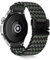 RoYiio Bracelet Nylon 22mm pour Xiaomi Watch S4 Band Redmi Watch 5 Active/Lite Respirant Doux Confort Bracelet de Montre pour Huawei GT 5 Pro 46mm /Garmin Venu 3 /Forerunner 265 - Noir Vert