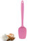 Eupneicu Silikon Spatel [27 cm], Nahtloses Einteiliges Design, Hitzebeständiger Großer Silikon Spatel zum Backen oder Kochen [Rosa]