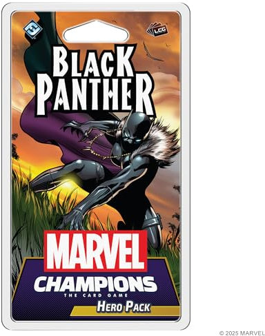 Fantasy Flight Games Marvel Champions The Card Game Black Panther Hero Pack – Kooperatives Strategiespiel für Kinder und Erwachsene, ab 14 Jahren, 1–4 Spieler, 45–90 Minuten Spielzeit, hergestellt
