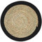 AMBITION Rundes Platzdeckchen Boho Natural 40 cm Teller Untersetzer aus Seegras Baumwollseil runde Tischmatte Deko Matte