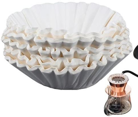 Kaffeefilter -Kaffeefilter weiße Kaffeefilter | Kaffeefilterpapiere für Bravilor Bonamat, Buffalo Bun Technovorm Kona Marco und andere ähnliche kommerzielle Filterkaffeemaschinen passen
