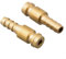 Lot de 2 adaptateurs mâles de 6 mm pour raccord rapide à gaz et eau pour soudage TIG (6 mm)