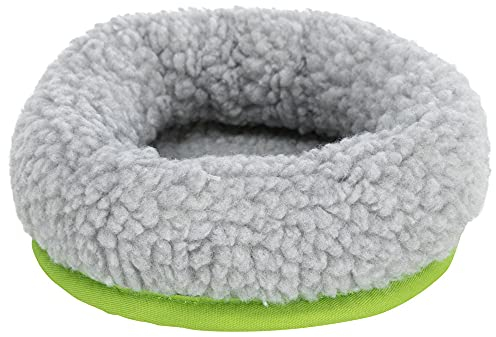 Trixie 62702 Kleintierkuschelbett, 16 × 15cm (S), Sortiert colors (Blau/grau), (Rot/grau), (Grun/grau)