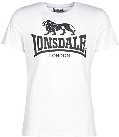 Lonsdale Herren T-Shirt Logo weiss(weiss) Medium