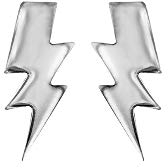 Tuscany Silver Damen Ohrstecker Sterling Silber Blitz Blitz
