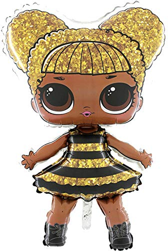 Ballonim® Lol Surprise Queen Bee ca. 90 cm Luftballons Folienballon Party Dekoration Geburtstag