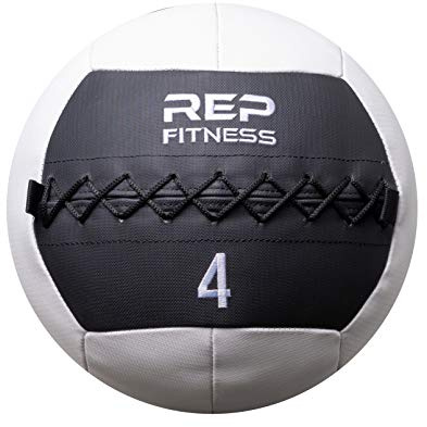REP Weighted Slam Balls for Home Gym Fitness | 4 lb Soft Textured Medicine Ball Options | Heavy Sand-Filled Workout Weights for Strength, Core Training, Crossfit, Conditioning & Slam Ball Exercises
