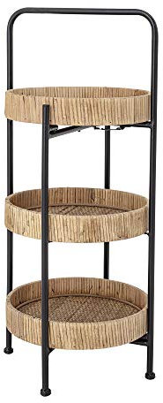 Bloomingville Beistelltisch Deva, natur, Rattan