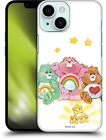 Head Case Designs Offizielle Zugelassen Care Bears Gruppe Klassisches Harte Rueckseiten Handyhülle Hülle Huelle kompatibel mit Apple iPhone 13 Mini