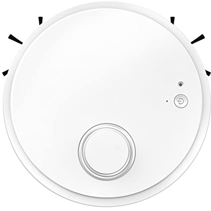 GUVAA Robot Vacuum Cleaner Mop, Multi-Functional Intelligent Sweeping Robot, Quiet Low Noise Vacuum Cleaner for Pet Hair, Carpet, Hard Floor, Dust, Stains,White