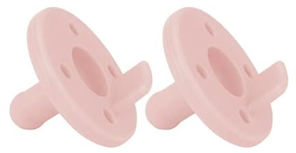 MinikOiOi 101030009 Finger-im-Mund-Schnuller Basics rosa Paar