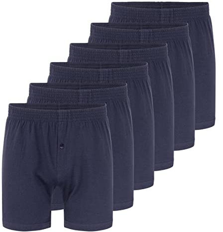 Almonu Herren Boxershorts 3er oder 6er Spar-Pack - Unterhosen ohne störendes Etikett - Organic Cotton (GOTS) - nachhaltig verpackt