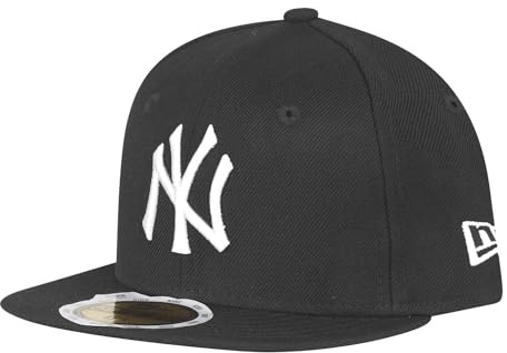 New Era New York Yankees MLB Kids Schwarz 59Fifty Basecap für Kinder