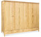 moebel-eins TOBINO Kleiderschrank 5trg, Material Massivholz, Kiefer, Kiefer Natur