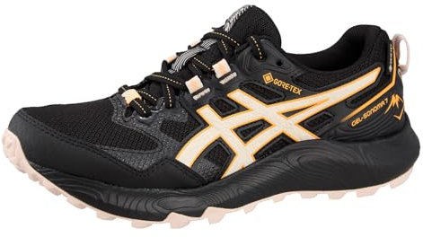 ASICS Femme Gel-Sonoma 7 GTX Sneaker, Noir/Rose Perle, 40 EU