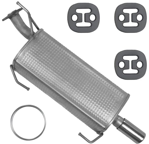Polmo Auspuff Endtopf für Nissan Juke 1 I F15 05/2014-08/2019 1.2
