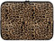 UOIMAG Brown Leopard Laptop Sleeve Case Cheetah Animal Print Laptop Bag 17 Portable Computer Carrying Case Bag