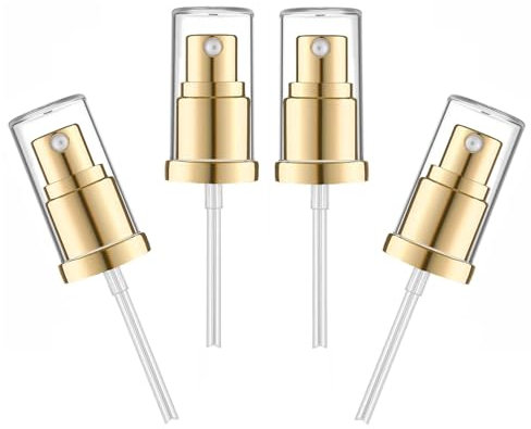Semazz Ersatzspenderkopf Fundament,4 PCS Ersatz Foundation Pumpe Nachfüllbehälter Pumpe für Estee Lauder Double Wear Foundation