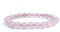 Felicidade Bracelet Quartz Rose en Pierre Naturelle pour Bébé - Perles 6MM - Douceur et Sérénité au Quotidien