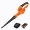 GARCARE 20V Leaf Blower Cordless-140MPH Air Speed Lightweight Blowers for Lawn Care Patio Sidewalk and Garage with 2.0Ah Battery and Fast Charger