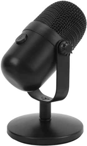 RGB USB-Kondensatormikrofon, Plug-and-Play für PC-Gaming, Podcasts &