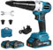 Yofidra Cordless Rivet Gun, 4815 Brushless Riveting Gun, 20mm Stroke Electric Rivet Gun with 2.0Ah Battery, Electric Drill Riveting Tool for Steel/Aluminium Rivets 2.4-5.0mm