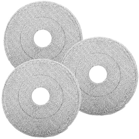 Holibanna 3Pezzi Ricambio per Mop Microfibra Stracci Lavapavimenti Washable per Umida e Compatibili con Mop Rotanti Efficienza