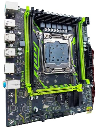 X99-8D4 ZSUS Motherboard Bundle With Compatible LGA2011-3 Xeon E5 2650 V4 Processor And 16GB DDR4 2133MHz RAM Memory With NVME M.2 SATA Support(Motherboards)