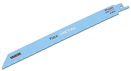 KREATOR KRT032003-2 uds. sierra de vaivén flex/metal 225-18