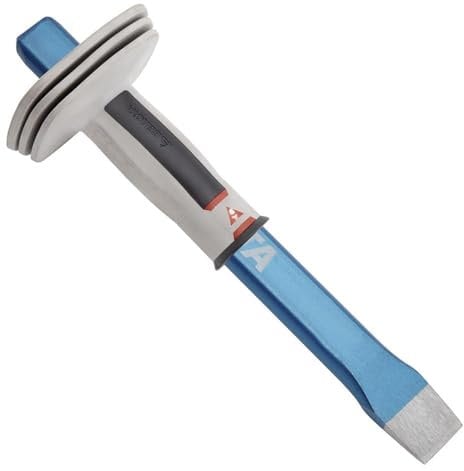 Bellota 8251-250 CP- Flat Chisel, Chromium-Vanadium, 250mm, with Protector