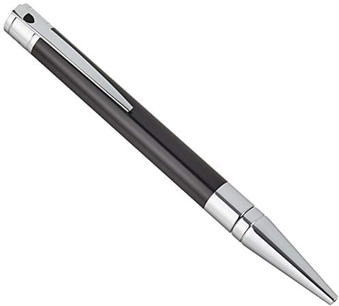 S.T Dupont D-265200 Kugelschreiber, verchromt, Schwarz