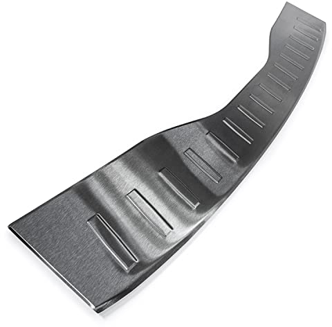 tuning-art L293 Edelstahl Ladekantenschutz Anthrazit passend für Ford Mondeo 5 Turnier 2015-2022