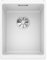 BLANCO SUBLINE 320-U – Évier de Cuisine en Granit pour Meubles Bas de 40 cm de Large – Sous Plan – SILGRANIT – Blanc – 523410