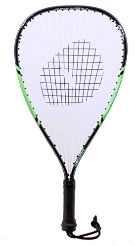 Python Intro 5000 Raqueta de Raqueta de Raqueta (Marco de beginer, increíble Valor, Marca Real Racquetball), Verde