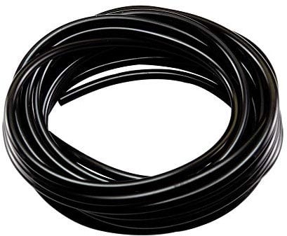 4mm Black Aquarium Air Line Tubing Hosing Pipe for Fish Tank Air Pump Stone (10 Metres)