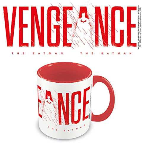 Pyramid International Batman (Vengeance) - Taza interior de color rojo